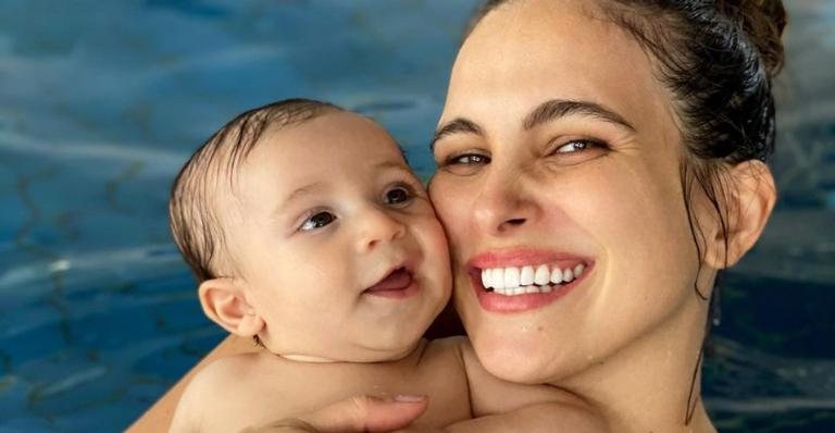 Kamilla Salgado exibe o filho aprendendo a falar Mamãe - Reprodução/Instagram