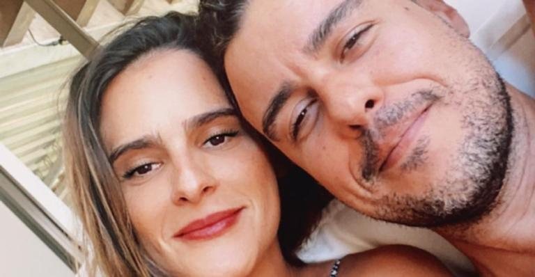 Marcella Fogaça exibe barrigão ao posar com Joaquim Lopes - Reprodução/Instagram