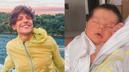 Saulo Poncio comemora um mês do filho caçula, Henri - Reprodução/Instagram