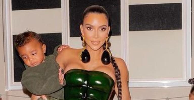 Kim Kardashian arranca suspiros ao compartilhar um lindo clique do filho caçula, Psalm - Reprodução/Instagram