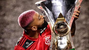 Gabigol comemora título do Flamengo: ''Homem mais feliz do mundo'' - Reprodução/Instagram