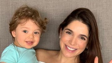 Sabrina Petraglia encanta ao postar foto antiga com o filho - Reprodução/Instagram