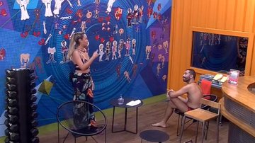 BBB21: Sarah e Gil comentam sobre atitudes de Carla - Divulgação/TV Globo