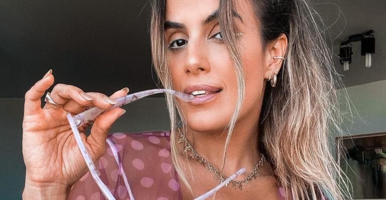 Carol Peixinho ensina receita de suco verde para os fãs - Reprodução/Instagram