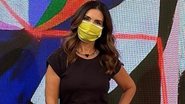 Fátima Bernardes posa de máscara e alerta sobre pandemia - Reprodução/Instagram