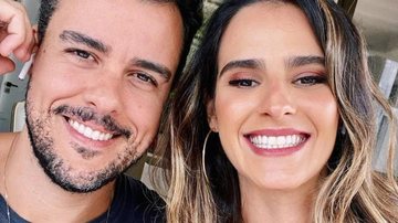 Marcella Fogaça e Joaquim Lopes dão beijão na web - Reprodução/Instagram