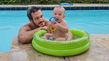 Marcos Veras explode o fofurômetro com clique do filho, Davi - Reprodução/Instagram