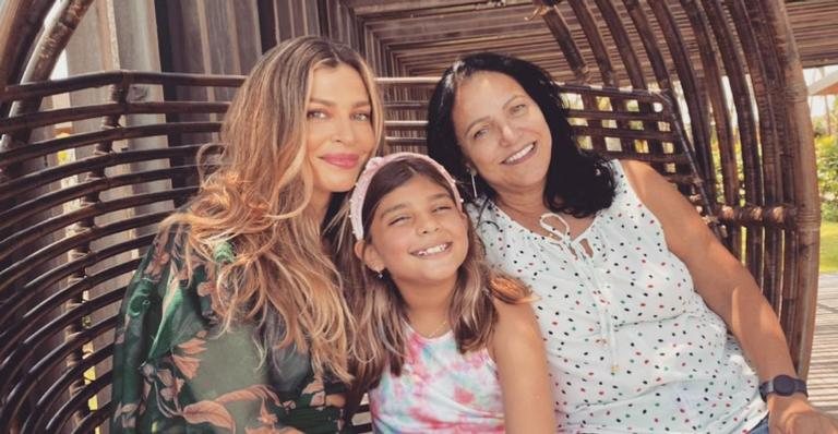 Grazi Massafera passa o Dia da Mulher coladinha com a mãe e a filha - Reprodução/Instagram