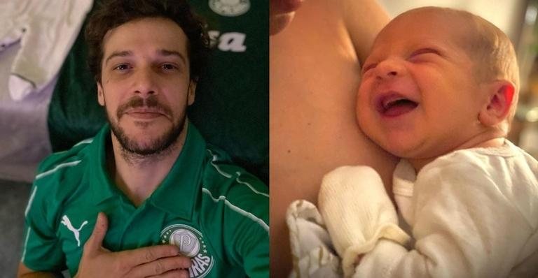 Jayme Matarazzo celebra título do Palmeiras ao lado do filho - Reprodução/Instagram