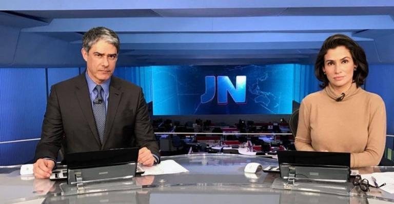 Bonner e Renata Vasconcellos são os âncoras da atração - Divulgação/TV Globo
