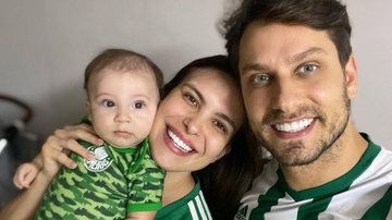 Elieser Ambrosio relembra clique do nascimento do filho, Bento - Reprodução/Instagram