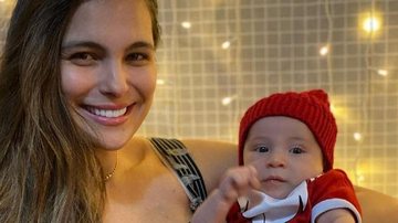 Kamilla Salgado posa com Bento e desabafa sobre maternidade - Reprodução/Instagram