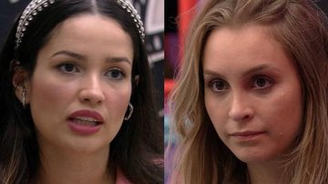 Carla conta para Juliette o que ouviu no quarto secreto - Reprodução/TV Globo
