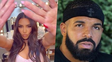 Drake está focado em viver romance com Kim Kardashian - Foto/Instagram