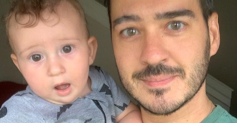 Marcos Veras se derrete pelo filho: ''Alegria diária'' - Reprodução/Instagram