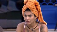 Pocah se mostrou sensibilizada com a situação de sister na casa - Reprodução/TV Globo