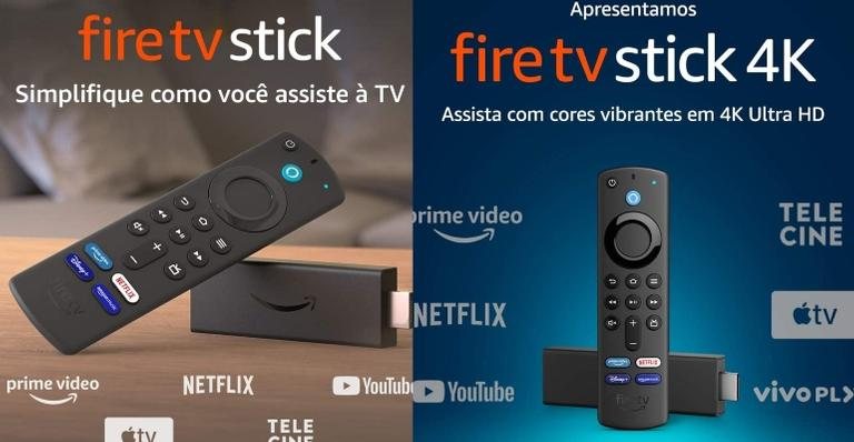 Amazon: conheça os novos modelos do Fire TV Stick - Reprodução/Amazon