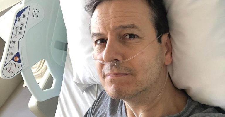 Com Covid, Celso Zucatelli mostra fisioterapia respiratória - Reprodução/Instagram