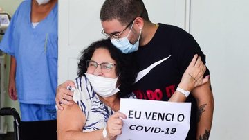 Mãe de Yudi Tamashiro tem alta hospitalar após Covid-19 - Leo Franco/AgNews