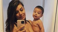 Fran Grossi posa amamentando o filho, Enrico: ''Amar'' - Reprodução/Instagram