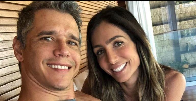 Márcio Garcia aproveita cachoeira com a esposa - Reprodução/Instagram