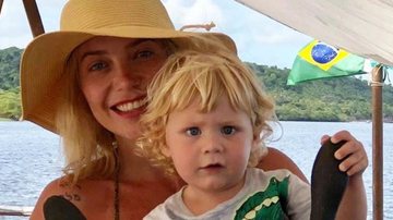 Luiza Possi se diverte no almoço com o filho, Lucca - Reprodução/Instagram