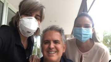 Gloria Pires celebra a alta hospitalar de Orlando Morais - Reprodução/Instagram