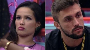 O clima ficou tenso entre o brother e a sister - Divulgação/TV Globo