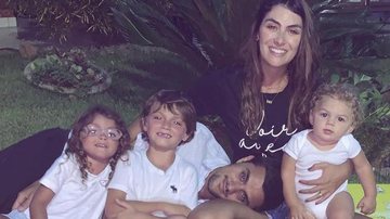 Mariana Uhlmann se derrete ao exibir sua Páscoa em família - Reprodução/Instagram