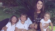 Mariana Uhlmann se derrete ao exibir sua Páscoa em família - Reprodução/Instagram