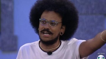 BBB21: João Luiz expõe fala racista de Rodolffo ao vivo - Reprodução/TV Globo