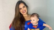 Kamilla Salgado brinca ao perceber que filho está crescendo - Reprodução/Instagram
