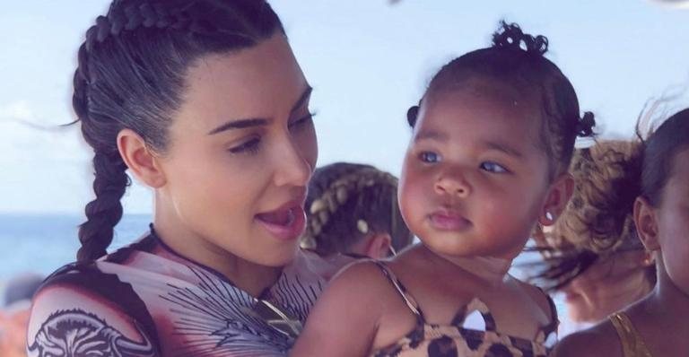 Kim Kardashian comemora o aniversário de 3 anos da sobrinha - Reprodução/Instagram