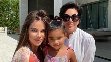 Kris Jenner se derrete pela neta, True - Foto/Instagram