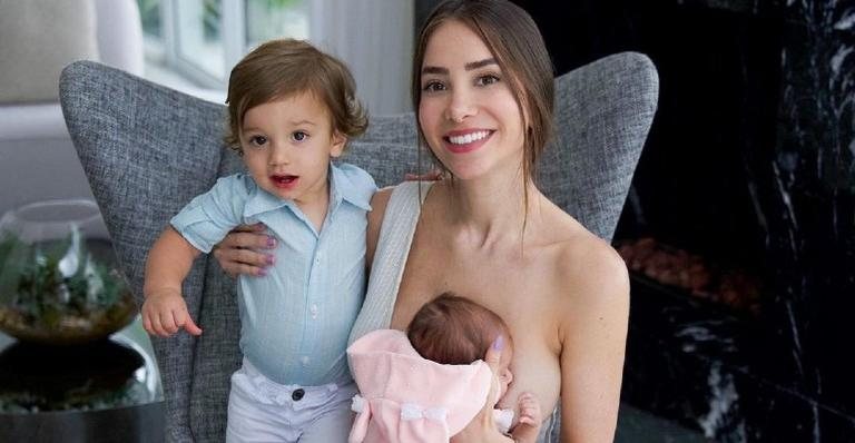 Romana Novais relembra o nascimento de seus dois filhos - Reprodução/Instagram