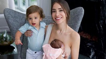 Romana Novais relembra o nascimento de seus dois filhos - Reprodução/Instagram