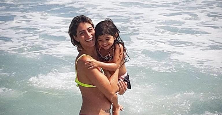 Carol Castro se derrete ao resgatar lindo registro em que sua filha, Nina surge ainda bebê - Reprodução/Instagram