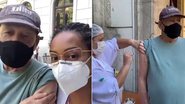 Taís Araujo celebra após pai tomar segunda dose da vacina - Reprodução/Instagram