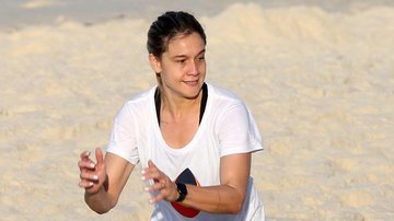 Fernanda Gentil é flagrada treinando no Rio - Dilson Silva/ AgNews