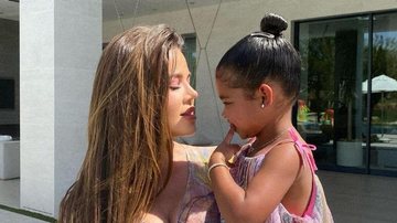 Khloé Kardashian reúne sua família e amigos próximos para a celebração dos 3 anos de sua filha, True - Reprodução/Instagram