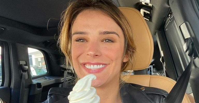 Rafa Brites posa com sorvete e reflete sobre 'vida saudável' - Reprodução/Instagram