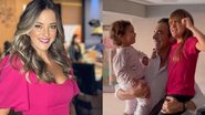 Ticiane Pinheiro filma as filhas com Cesar Tralli: ''Amor'' - Reprodução/Instagram