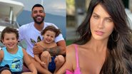 Gusttavo Lima posa com os filhos e Andressa Suita comenta - Reprodução/Instagram