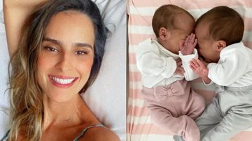 Marcella Fogaça comenta que confundiu as filhas gêmeas - Reprodução/Instagram