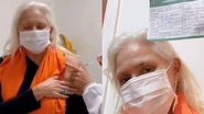 Fafá de Belém toma 2ª dose da vacina contra a Covid-19 - Reprodução/Instagram