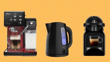 Confira modelos de máquinas de café e chaleiras - Reprodução/Amazon