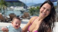 Kyra Gracie encanta ao postar fotos fofas com o filho, Rayan - Reprodução/Instagram