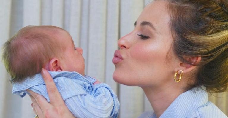 Lorena Carvalho se derrete ao registrar o filho sorrindo - Reprodução/Instagram