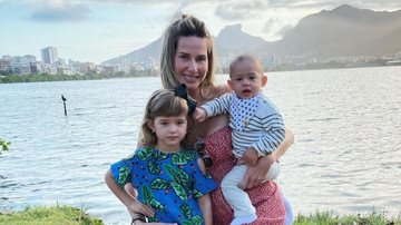 Mariana Weickert esbanja bom humor ao posar com seus lindos filhos - Reprodução/Instagram