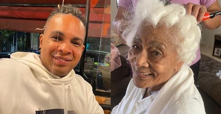 Rodriguinho celebra 100 anos da avó, Dona Olga - Reprodução/Instagram